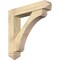 Ekena Millwork Legacy Arts and Crafts Rough Sawn Bracket w/ Offset Brace, Douglas Fir, 8"W x 40"D x 40"H BKT0806X40X40LEC03RDF - alternate 1